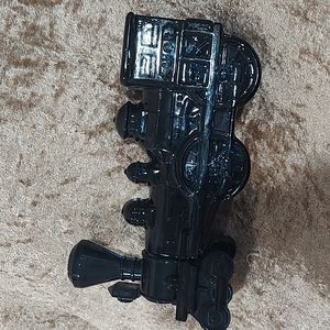 Vintage Dark Blue Avon Locomotive Train Decanter Bottle After Shave